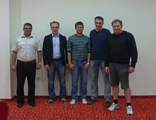 Željko Bogut, Markus Ragger, Ivan Galić, Ivan Bender, Augustin Brnas (nedostaje Gordan Markotić)